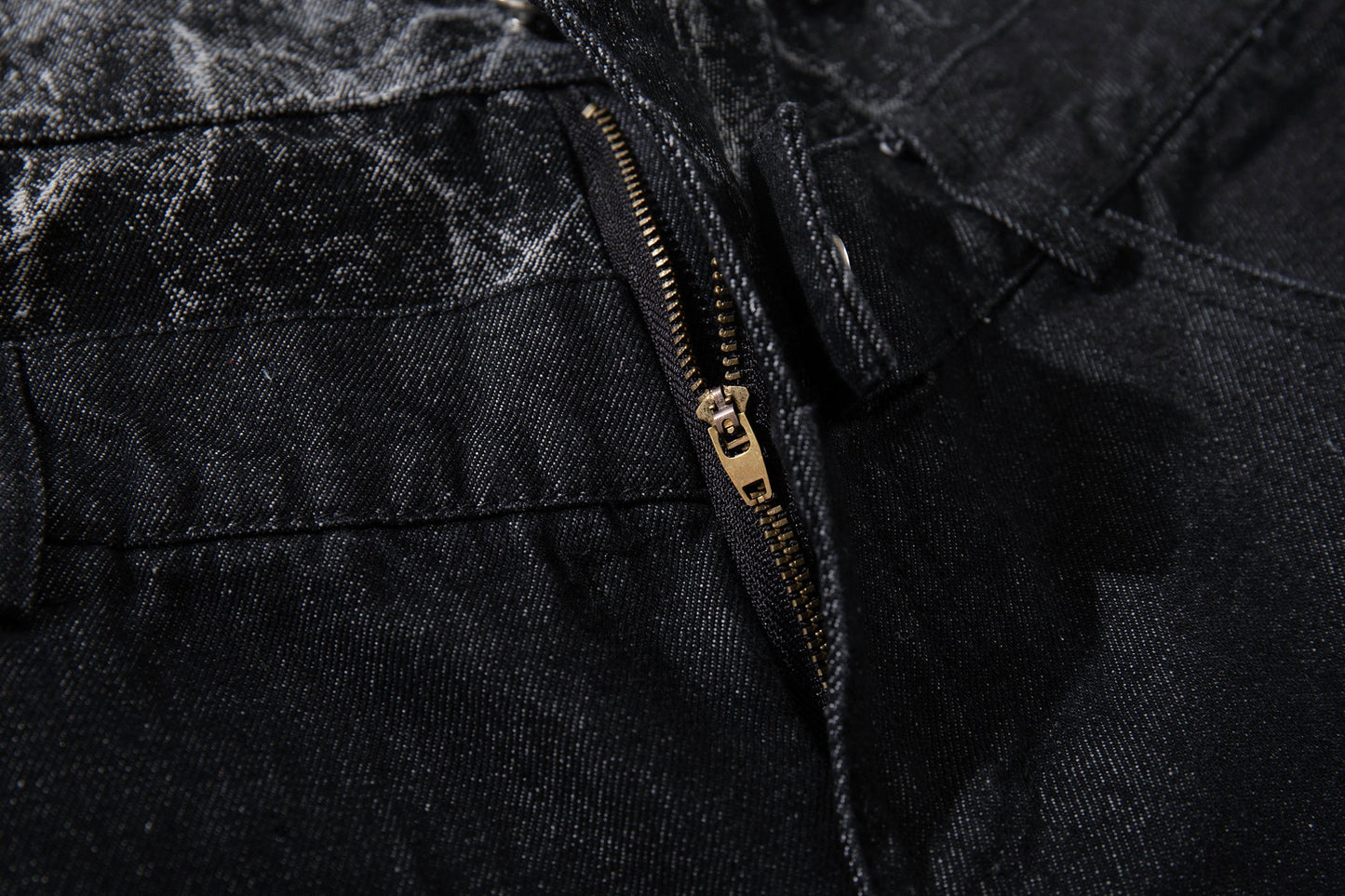CapCabin Cracked Panel Wide-Leg Pants