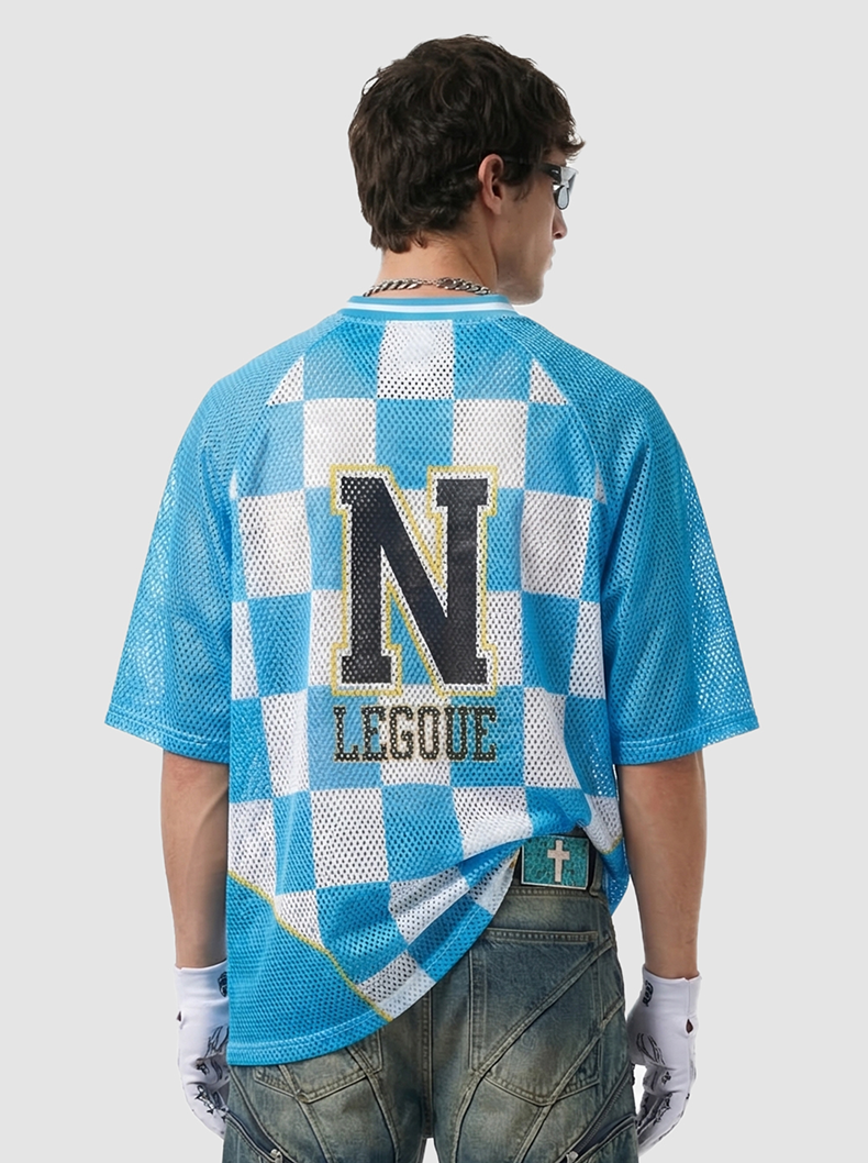 CapCabin “Wild Cats N” Mesh Jersey T-Shirt