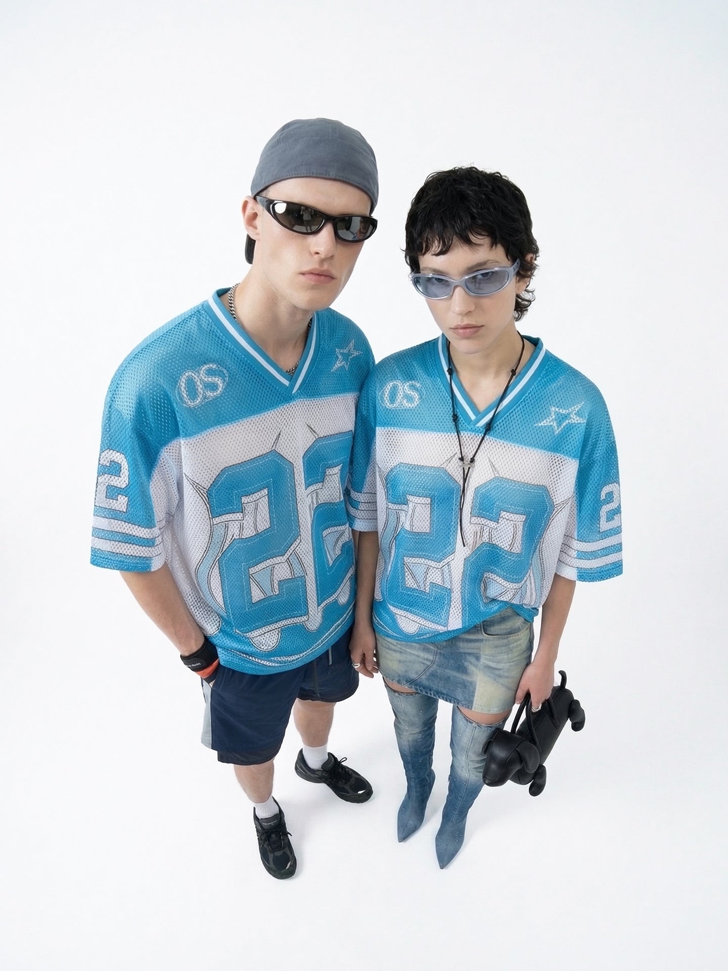 CapCabin “Eternity 22 Flame” Mesh Jersey T-Shirt