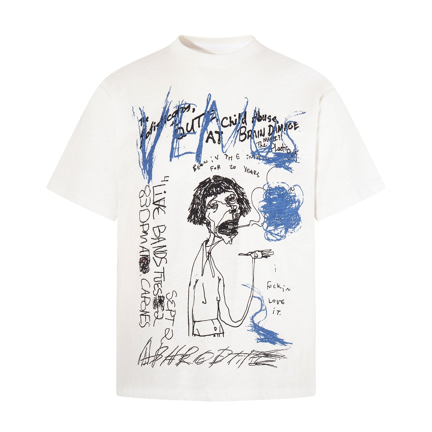 CapCabin Abstract Sketch Graphic T-Shirt