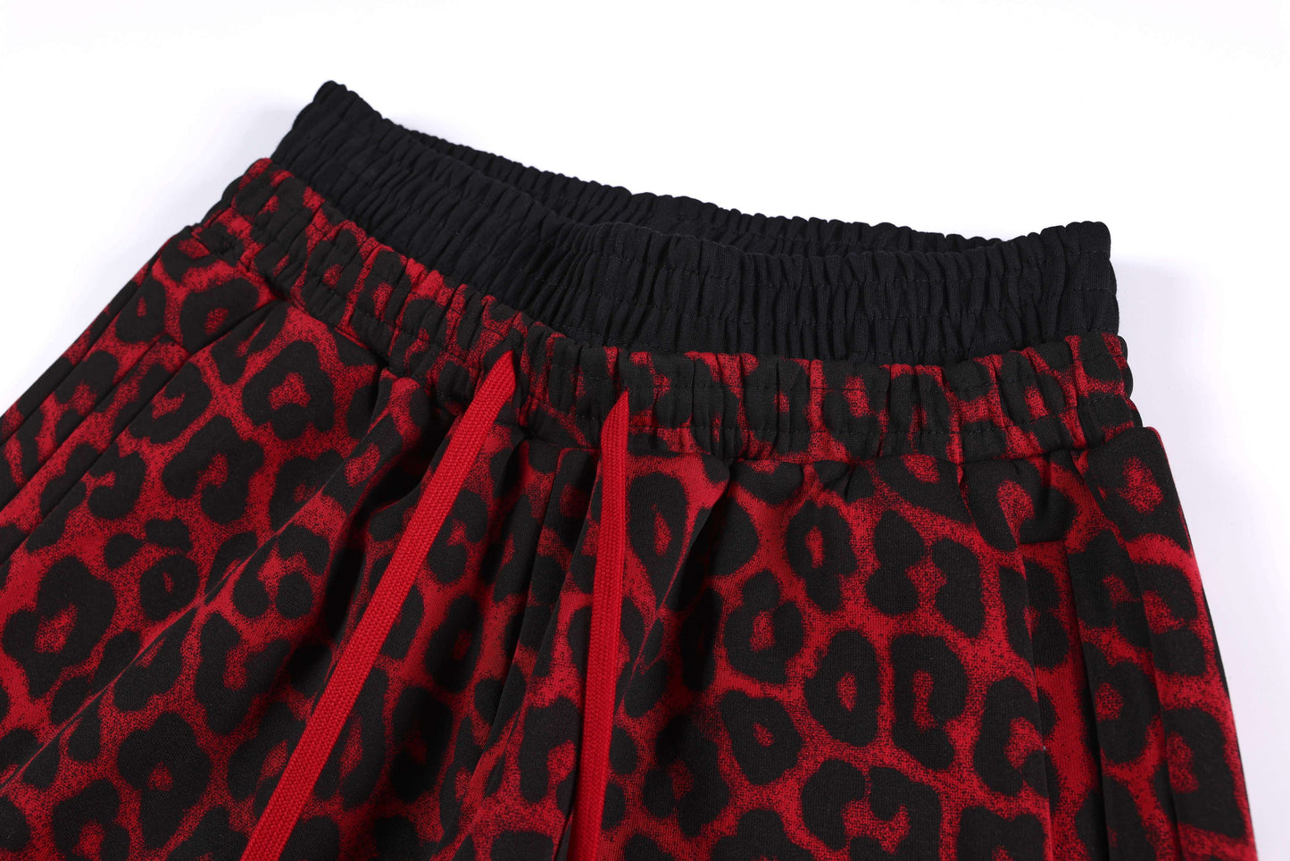 CapCabin Leopard Panel Sweatpants