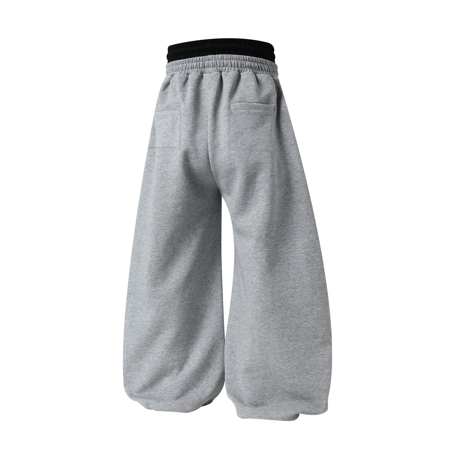 CapCabin 77 Patchwork Wide-Leg Sweatpants
