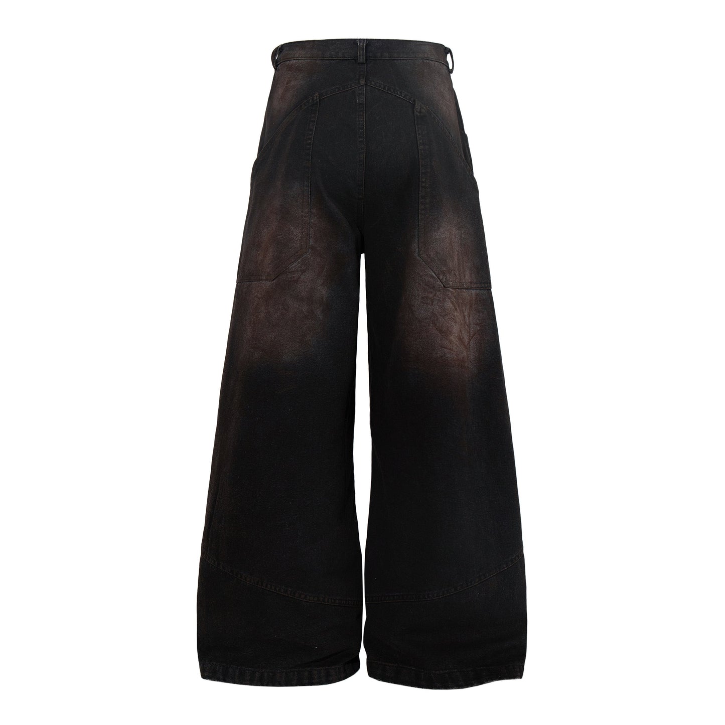 CapCabin Panel-Washed Wide-Leg Pants
