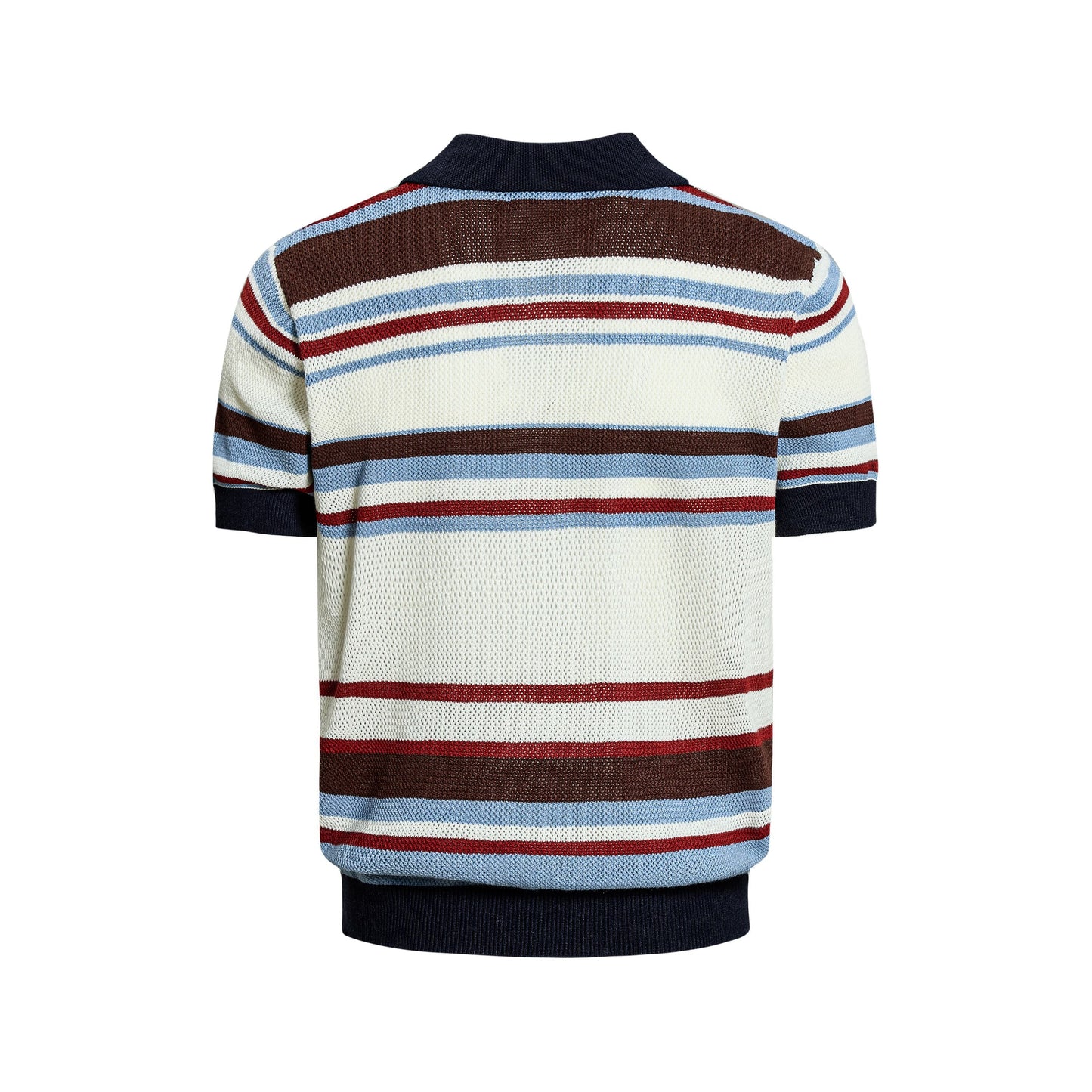 CapCabin “Retro Stripe Knit Polo”