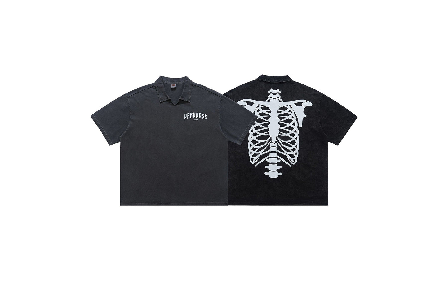 CapCabin “Darkness Spine” Graphic Shirt
