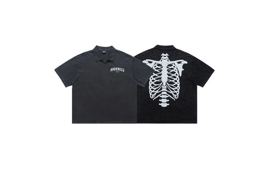 CapCabin “Darkness Spine” Graphic Shirt