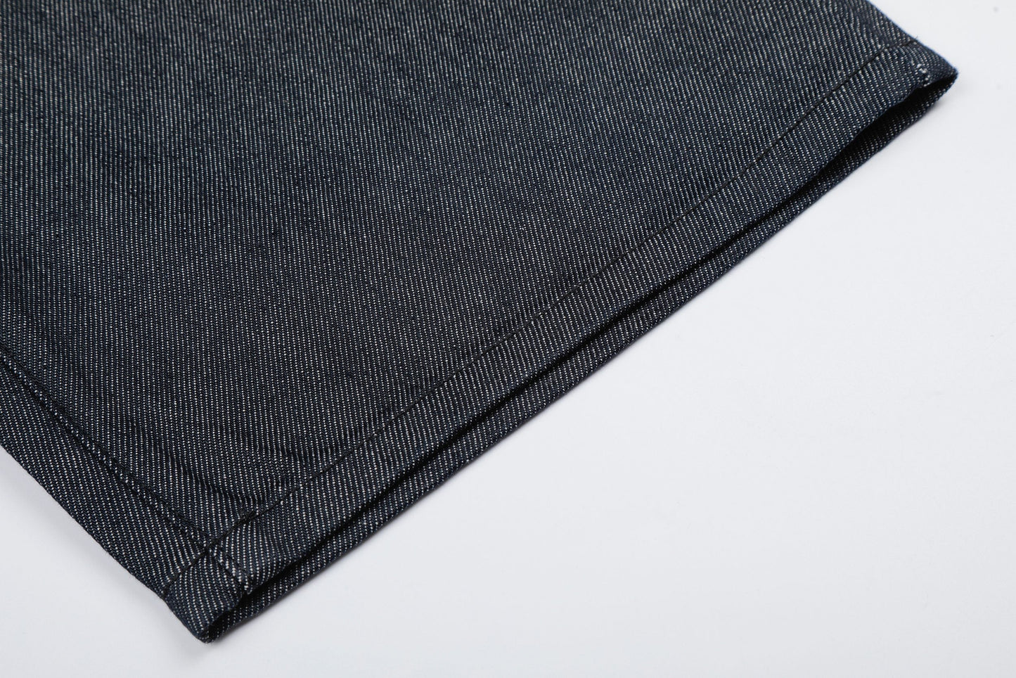 CapCabin “Raw Button Denim Jorts”
