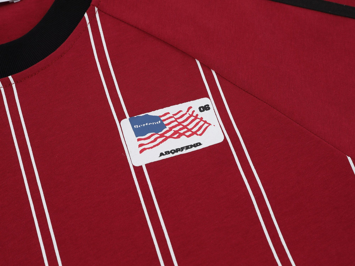 CapCabin “Pinstripe Sport Jersey Tee