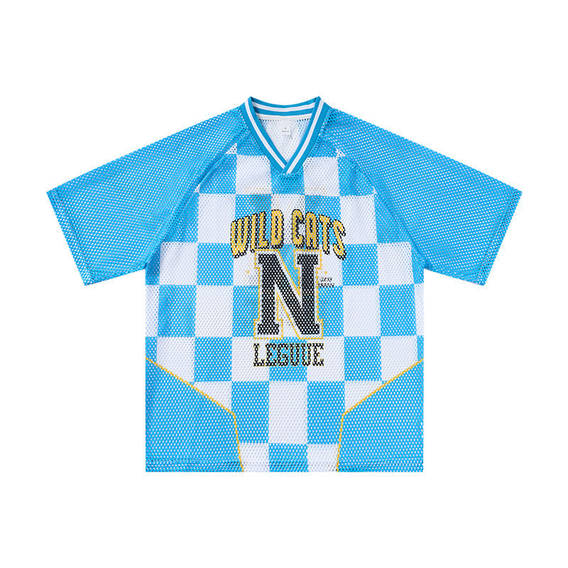 CapCabin “Wild Cats N” Mesh Jersey T-Shirt