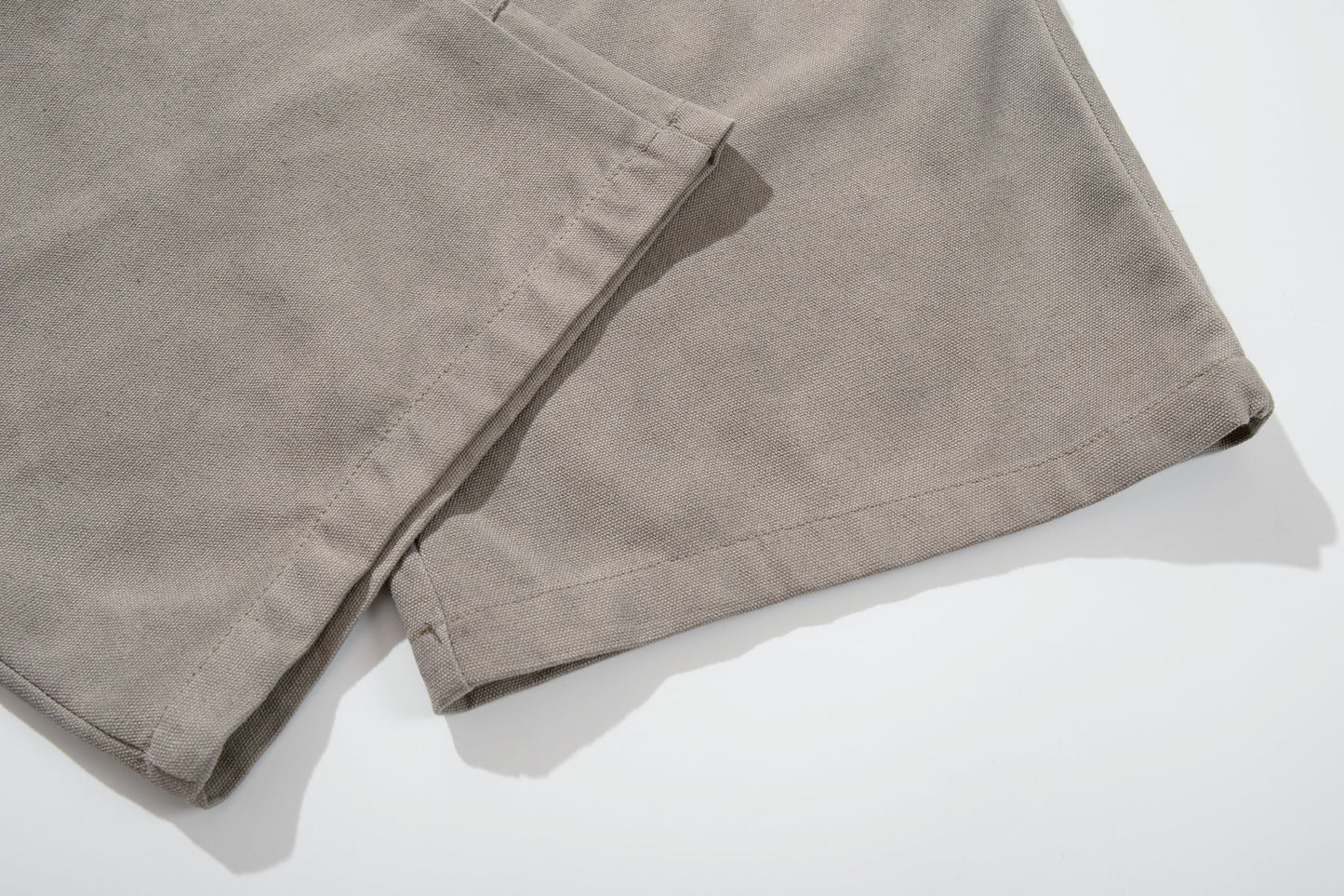 CapCabin Distressed Panel Wide-Leg Pants