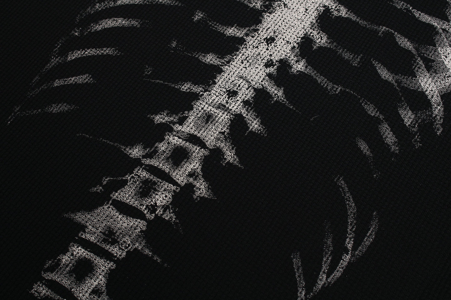 CapCabin Skeleton Print Long Sleeve Tee