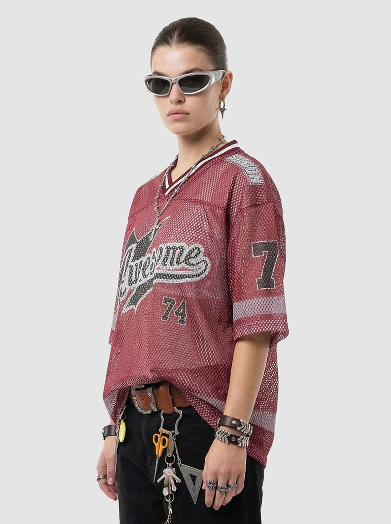 CapCabin “Awesome 74” Mesh Jersey T-Shirt