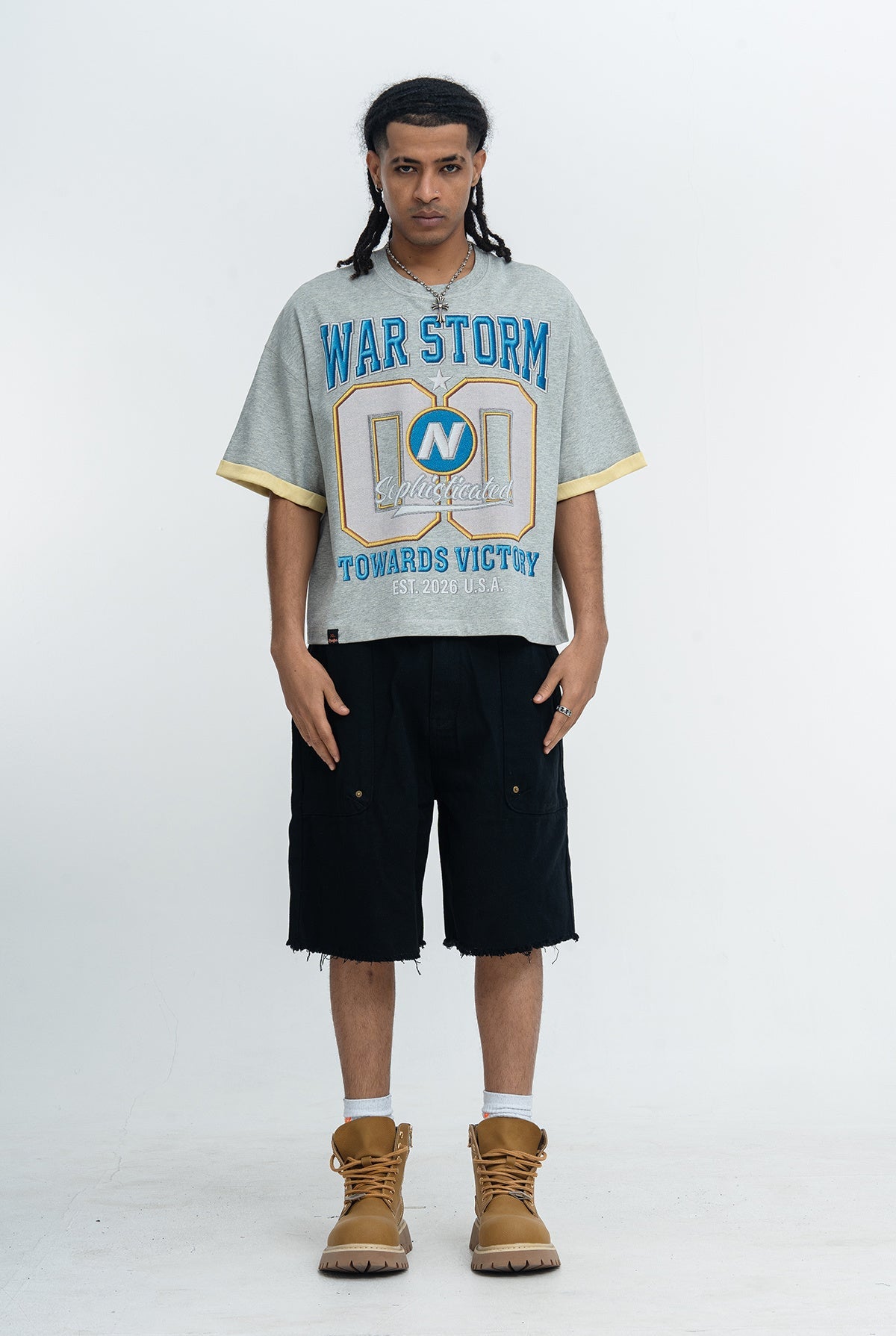 CapCabin “War Storm 00” Graphic Tee