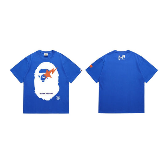 BAPE Heron Preston Ape Logo T-Shirt