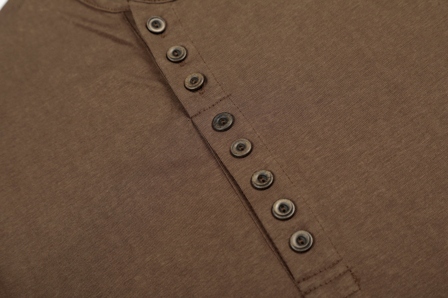 CapCabin Classic Henley Long Sleeve Tee