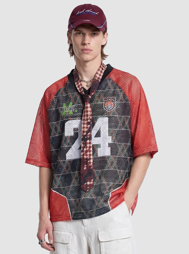 CapCabin “Varsity 24” Mesh Jersey T-Shirt