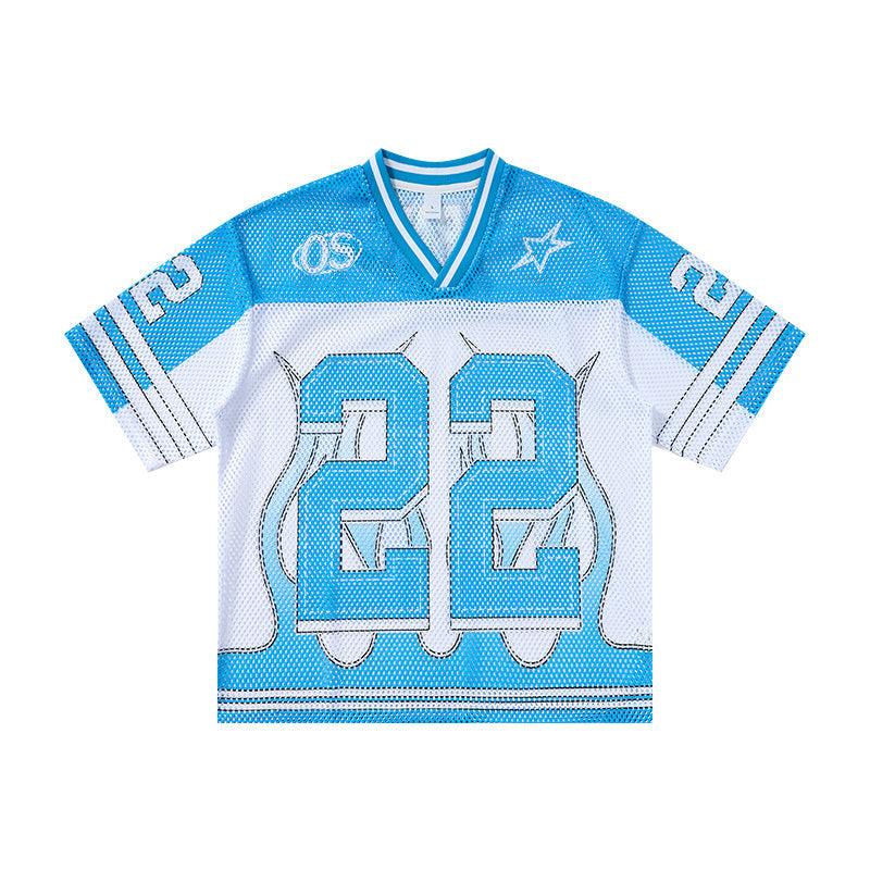 CapCabin “Eternity 22 Flame” Mesh Jersey T-Shirt