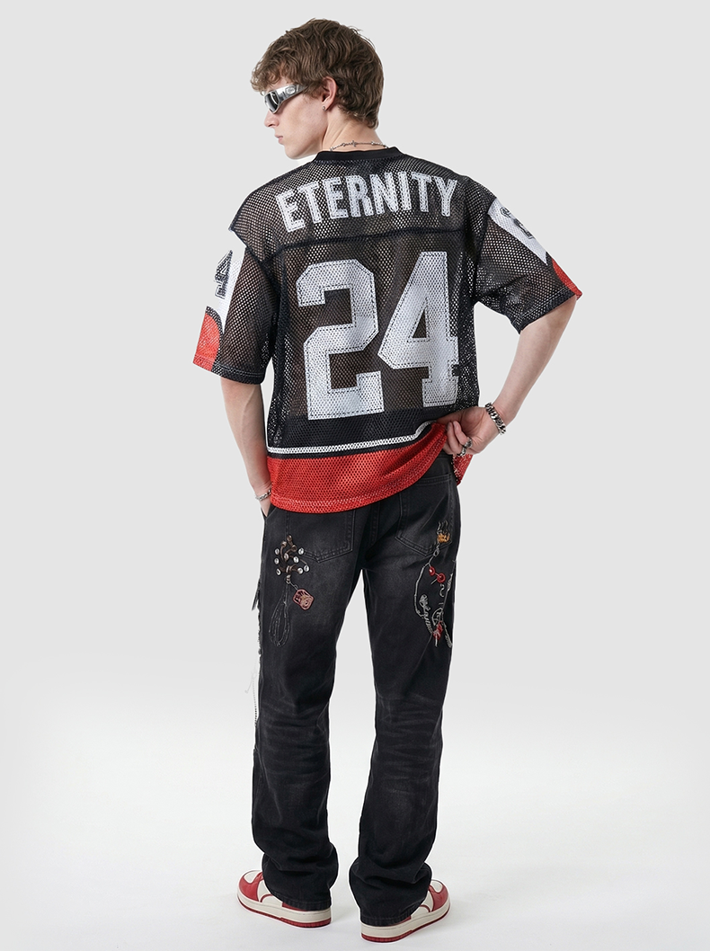 CapCabin “Eternity 24” Mesh Jersey T-Shirt