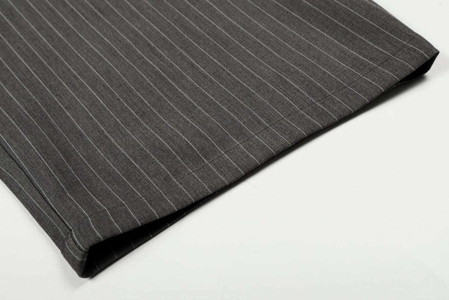 CapCabin Pinstripe Wide-Leg Trousers