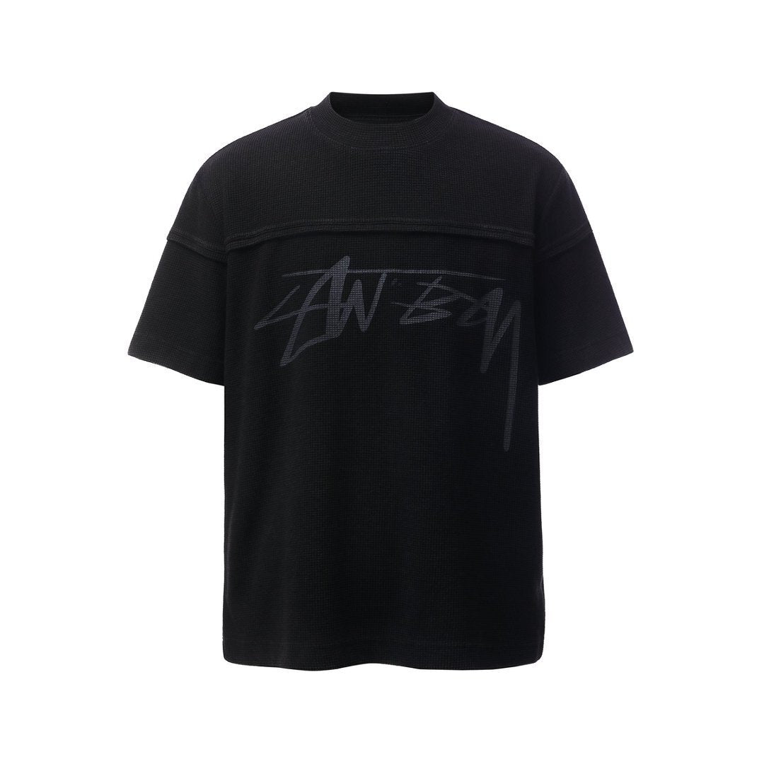 CapCabin Script Logo Waffle T-Shirt