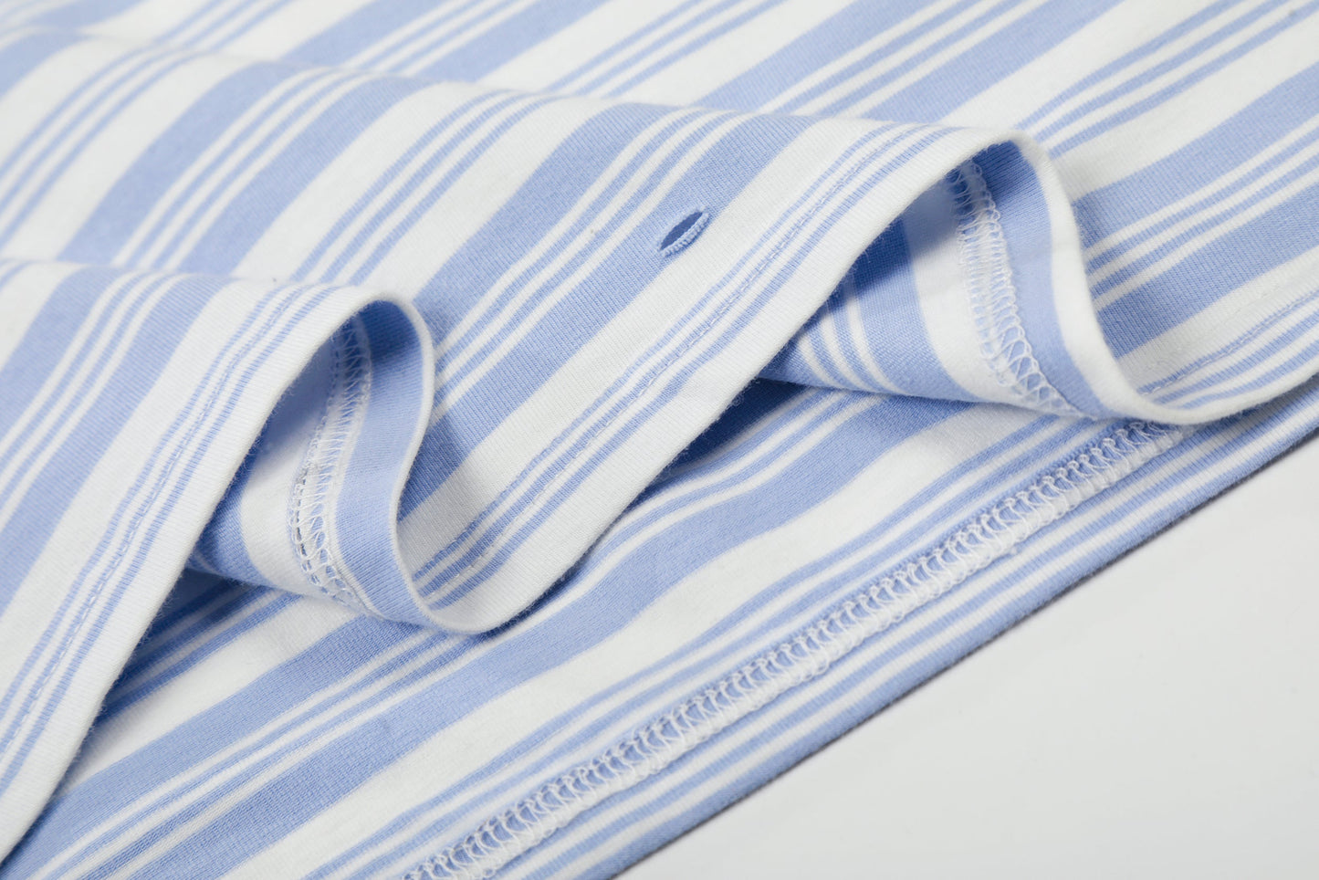 CapCabin Striped Long Sleeve Polo Shirt