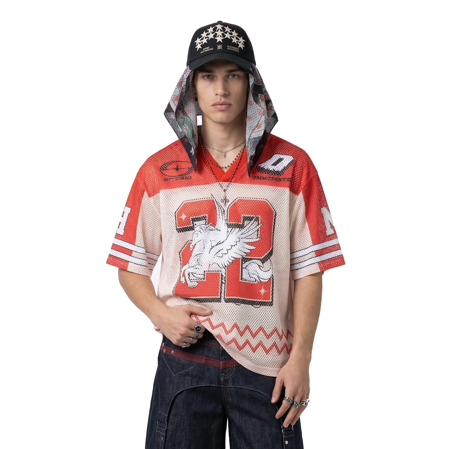 CapCabin “Noble Sun 22” Mesh Jersey T-Shirt