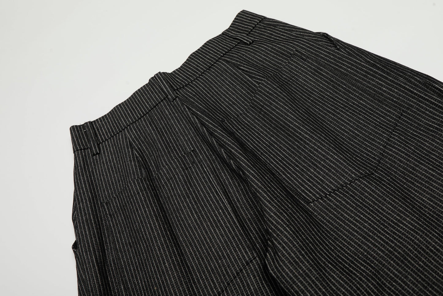 CapCabin Striped Wide-Leg Trousers
