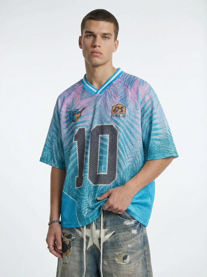CapCabin “Tropical 10” Mesh Jersey T-Shirt