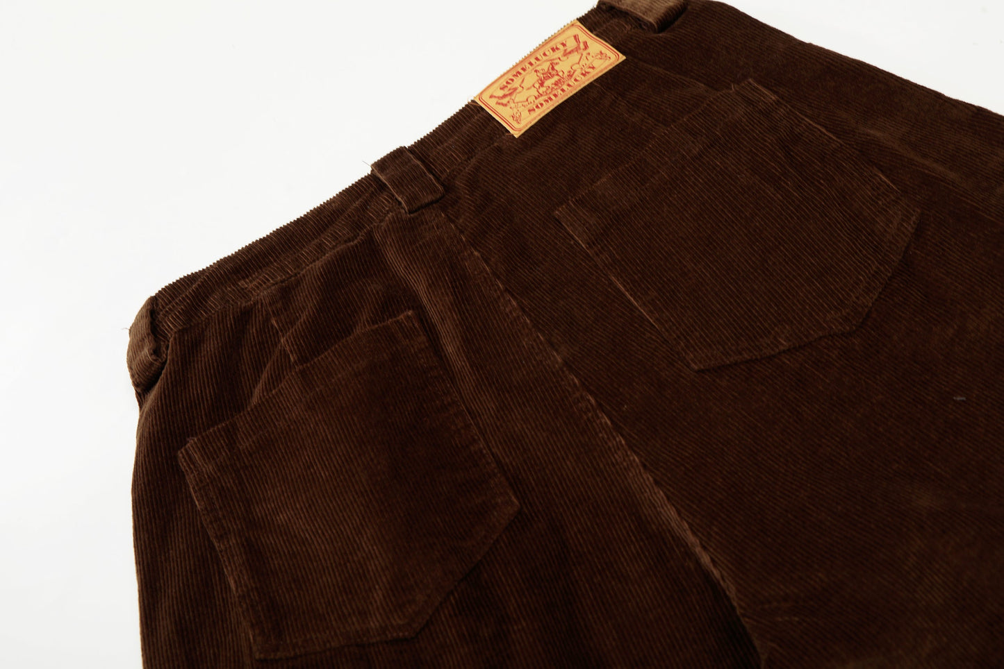 CapCabin Wide-Leg Corduroy Trousers
