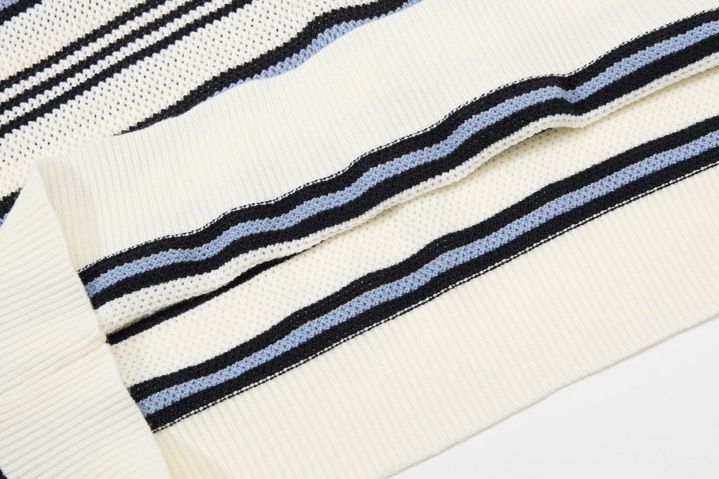 CapCabin “Retro Stripe Knit Polo”