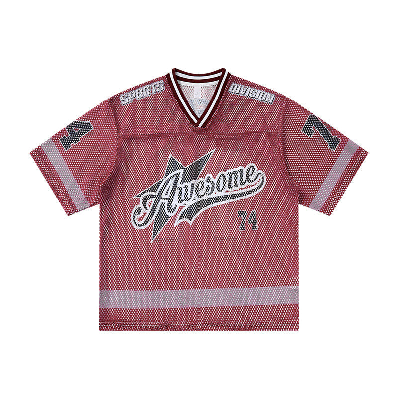 CapCabin “Awesome 74” Mesh Jersey T-Shirt