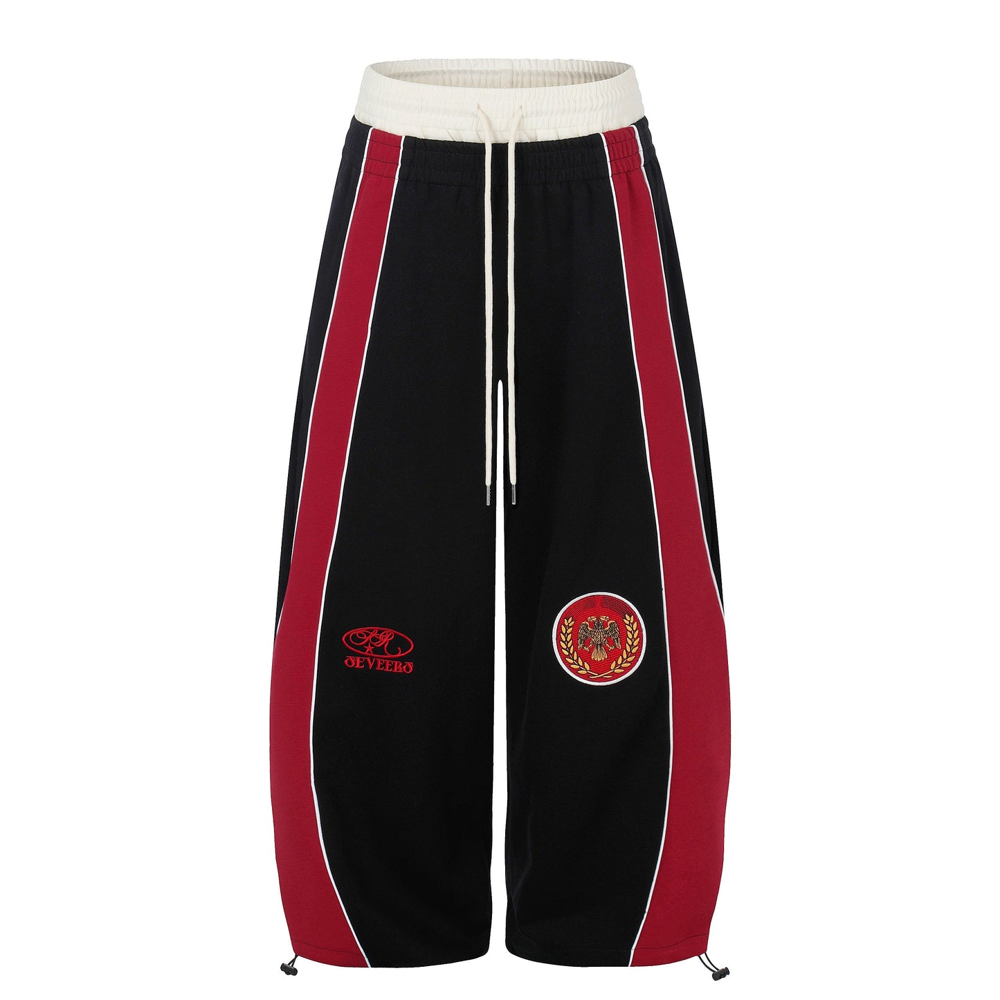 CapCabin Retro Crest Panel Sweatpants