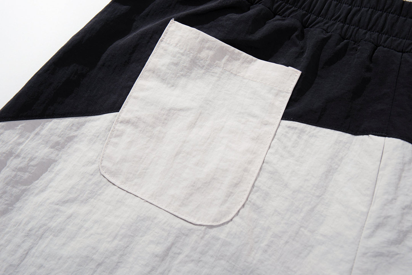 CapCabin Script Graphic Wide-Leg Track Pants