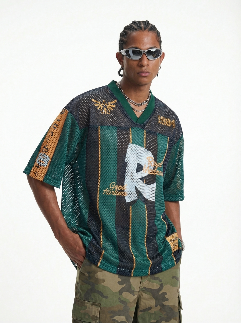 CapCabin “Royal Moves 84” Mesh Jersey T-Shirt