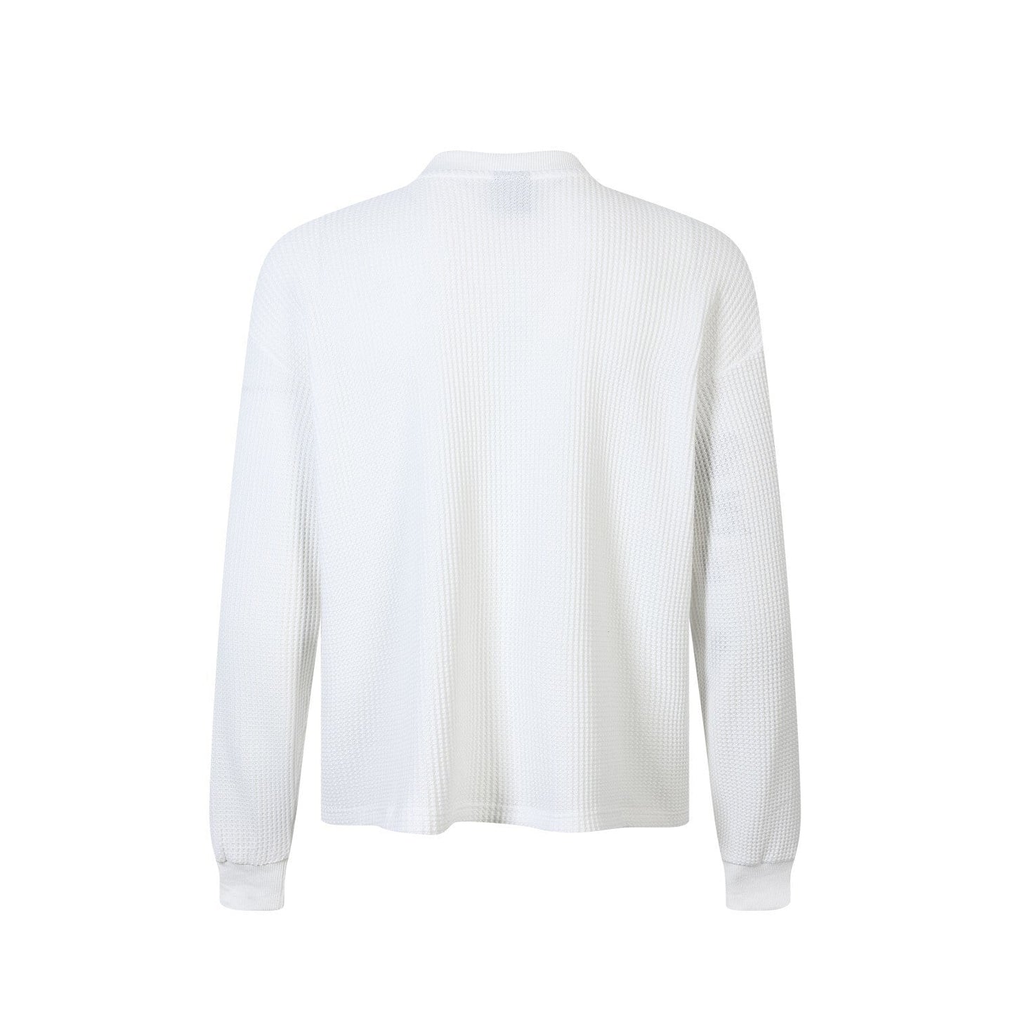 CapCabin Waffle Graphic Long Sleeve Tee