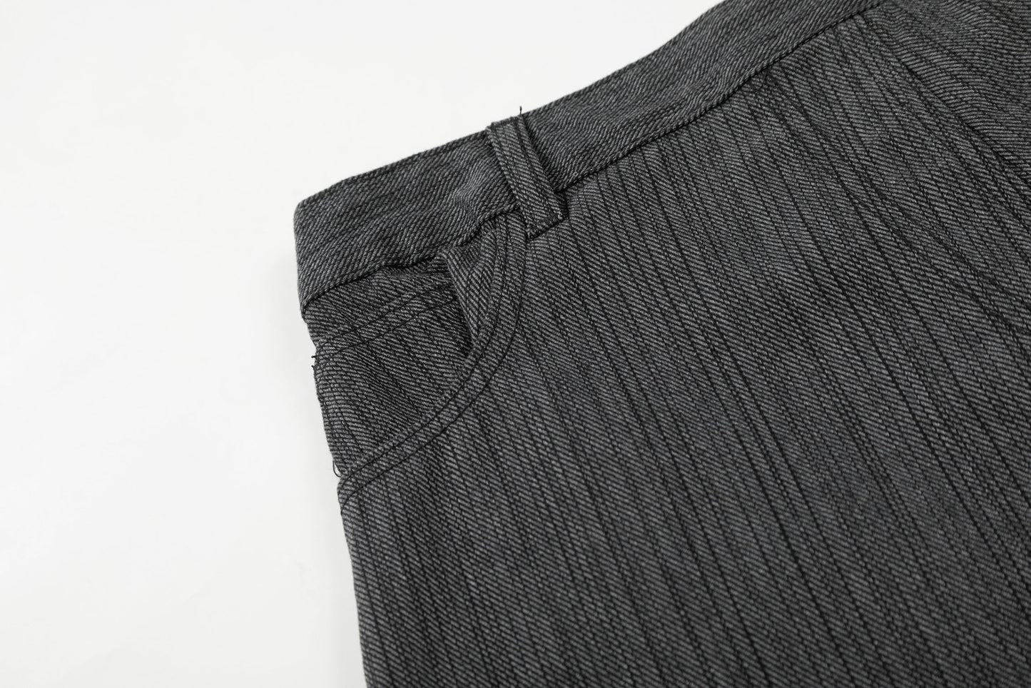 CapCabin Textured Wide-Leg Utility Pants