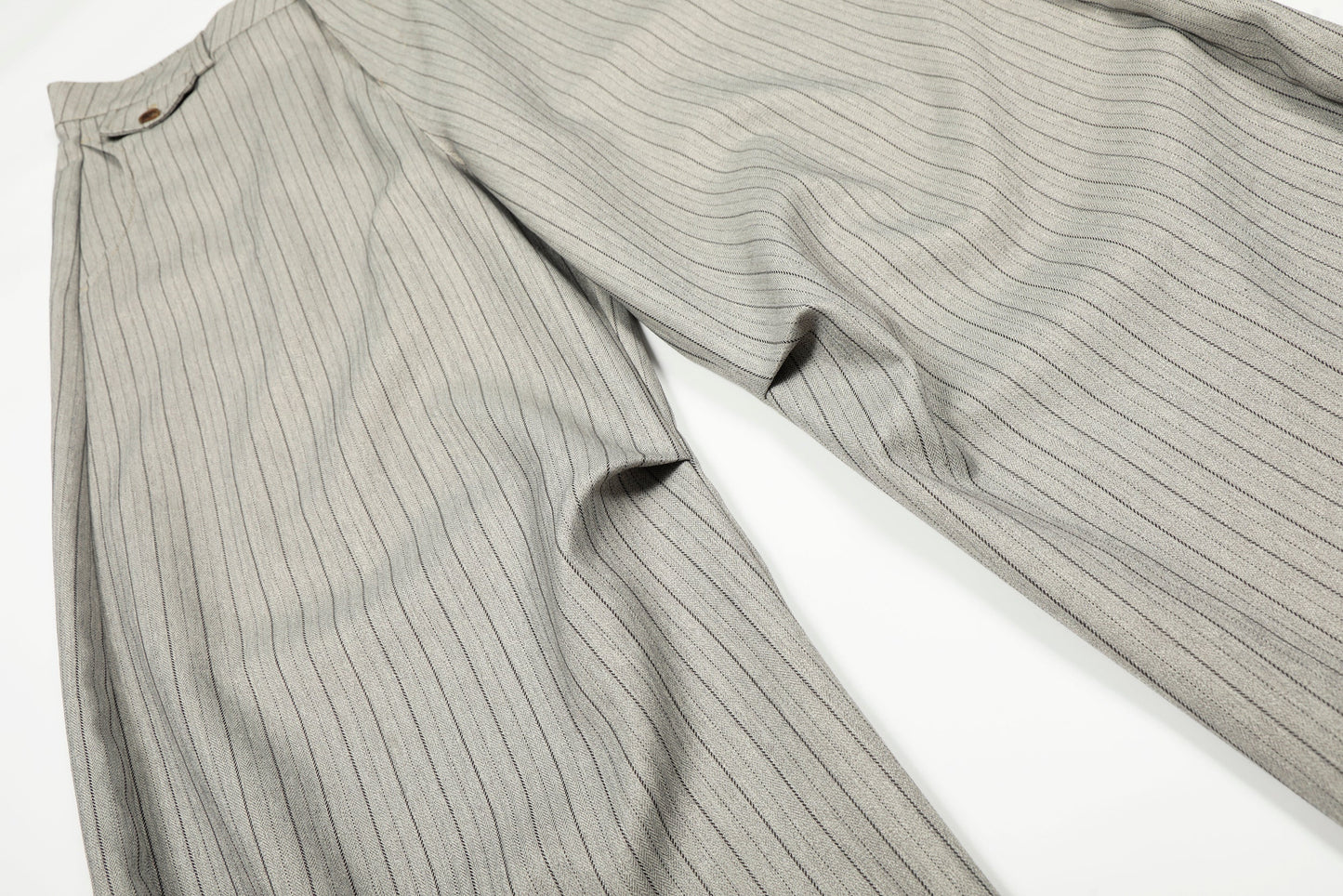 CapCabin Vintage Stripe Barrel Trousers