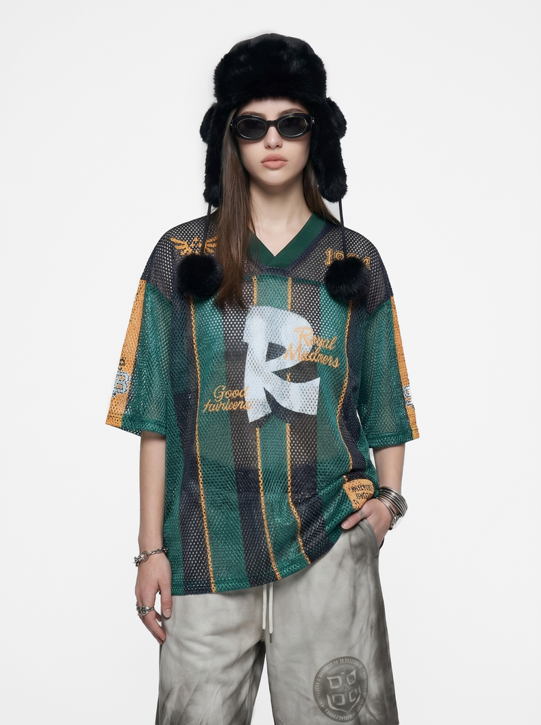 CapCabin “Royal Moves 84” Mesh Jersey T-Shirt