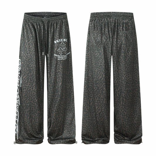 CapCabin Leopard Wash Sweatpants