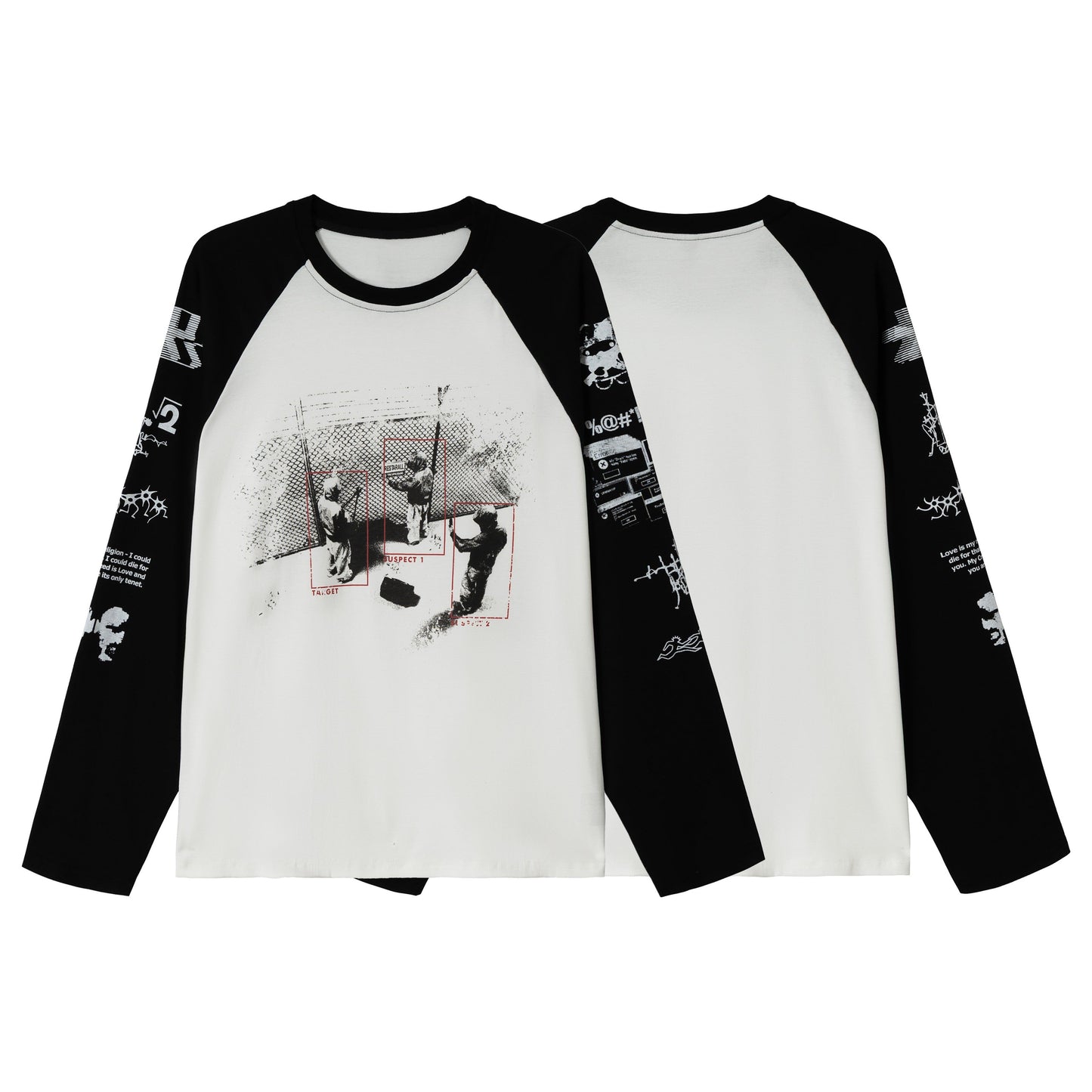 CapCabin Graphic Raglan Long-Sleeve T-Shirt