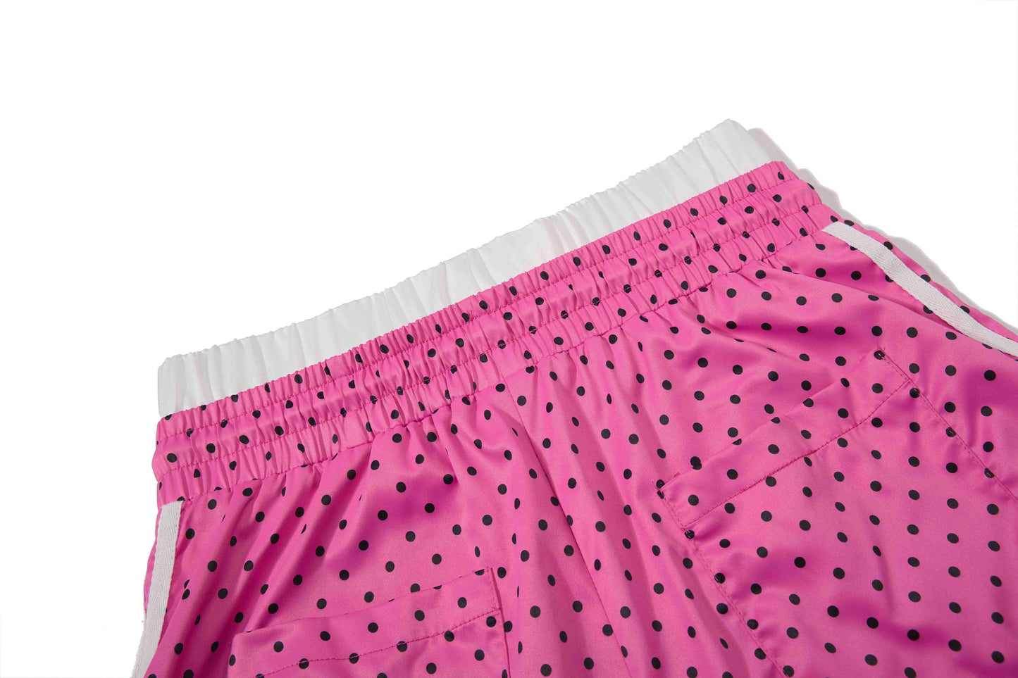 CapCabin Polka Stripe Wide-Leg Pants