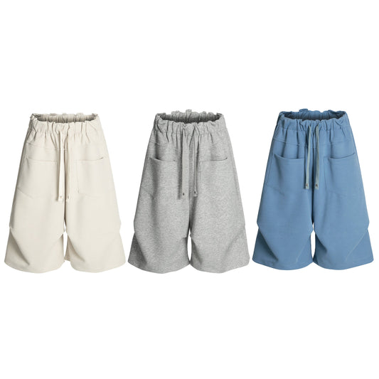 CapCabin “Minimal Lounge Wide Shorts”