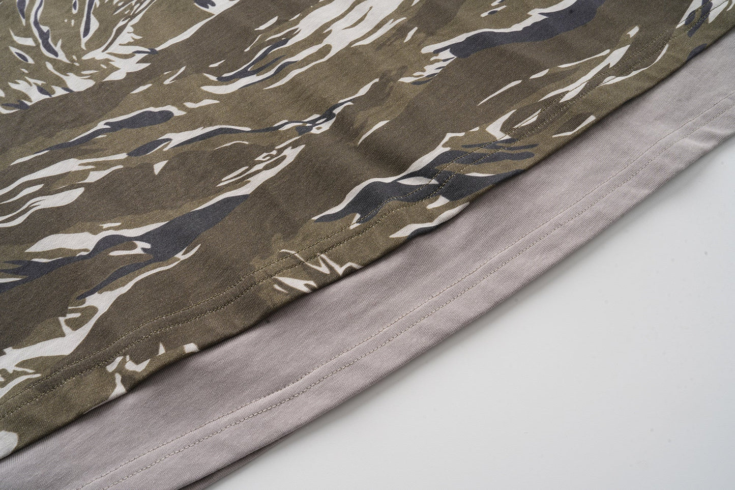 CapCabin Camo Layered Long Sleeve Tee*