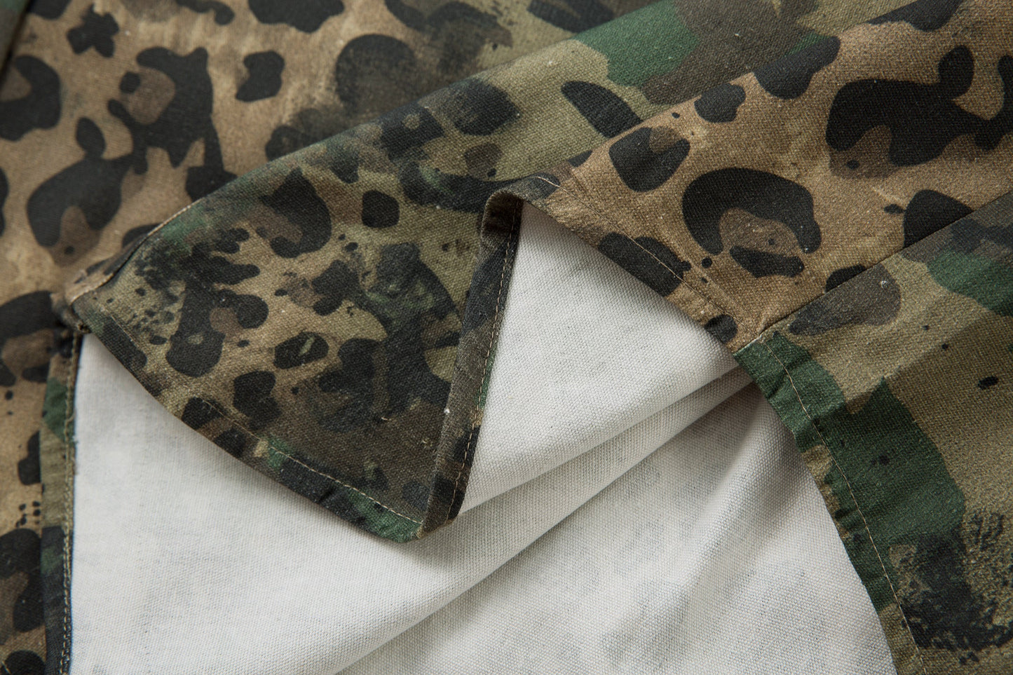 CapCabin Camo-Leopard Hybrid Utility Shirt