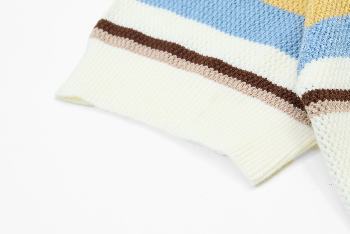 CapCabin “Retro Stripe Knit Polo”
