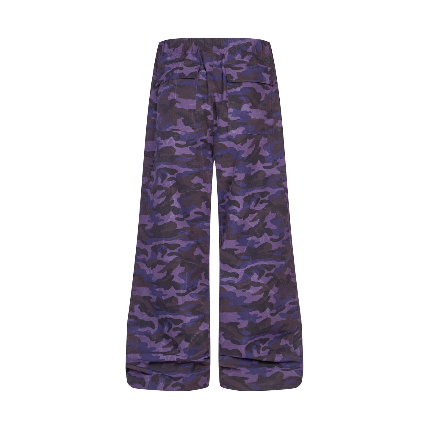 CapCabin Pink Camo Wide-Leg Pants