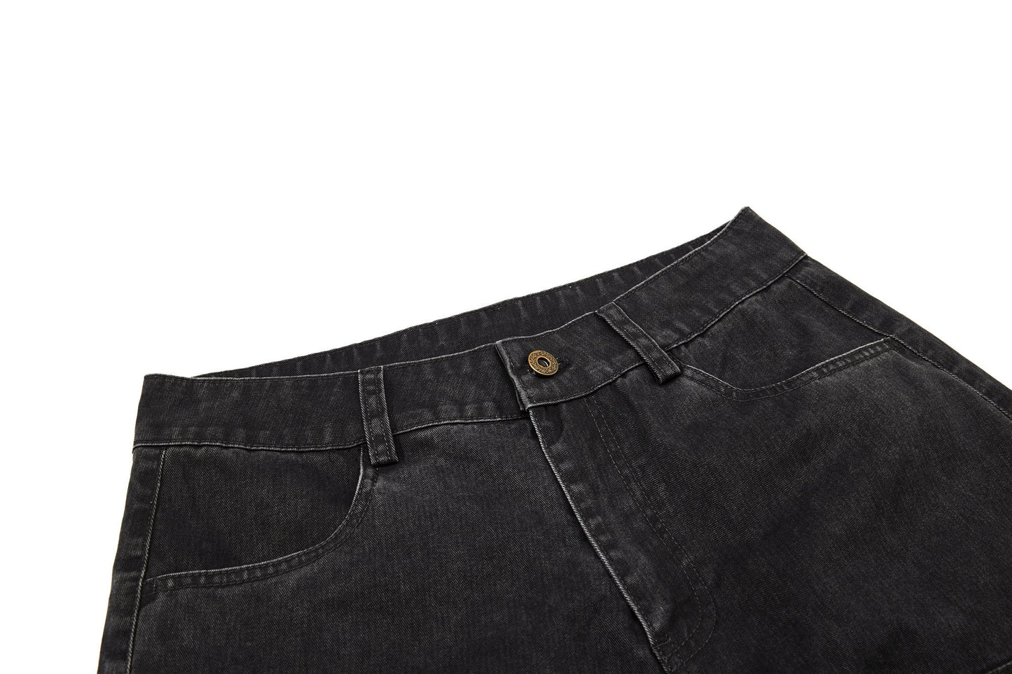 CapCabin Multi-Zip Panel Denim Pants
