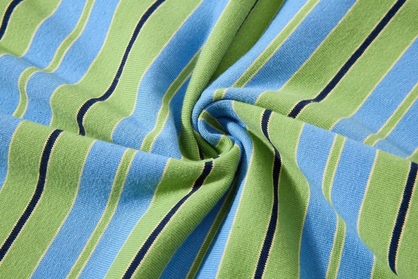CapCabin Striped Graphic Layered Polo
