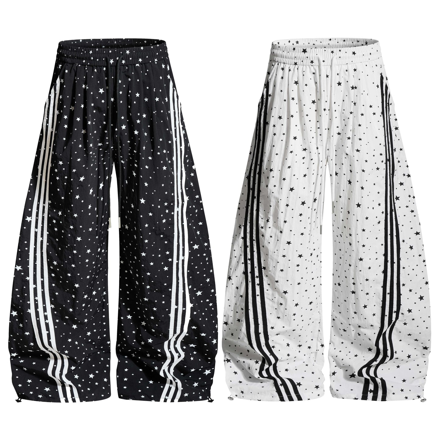 CapCabin Starline Track Wide-Leg Pants