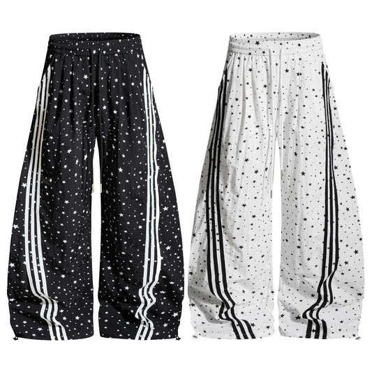 CapCabin Starline Track Wide-Leg Pants